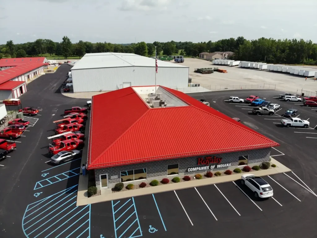 royalty roofing office headquarters in seymour indiana